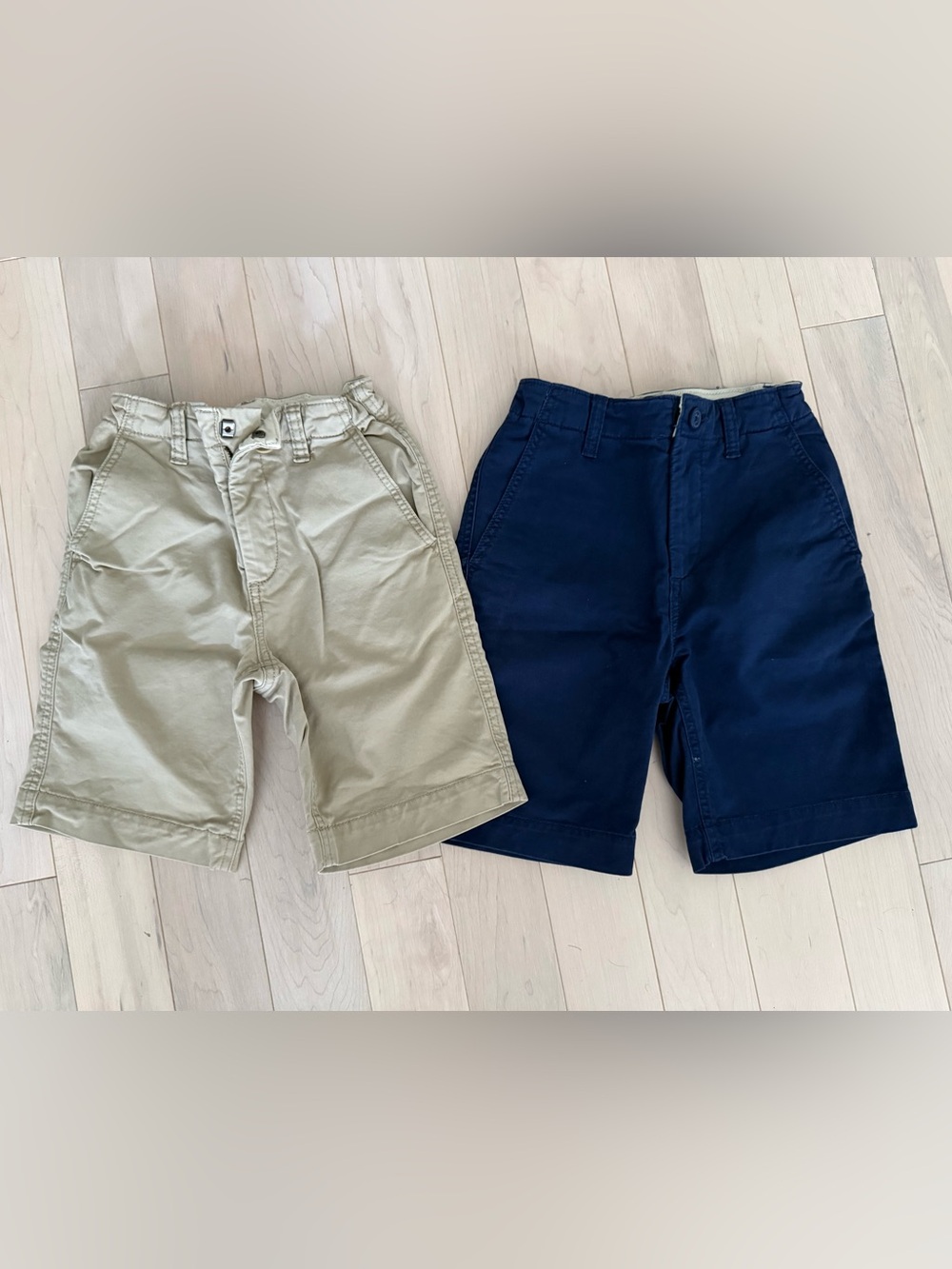 Pair of Boys' GAP Cotton Shorts in Khaki and Navy